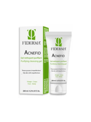 FIDERMA ACNEFID GEL NETTOYANT PURIFIANT PEAUX GRASSES 200ML
