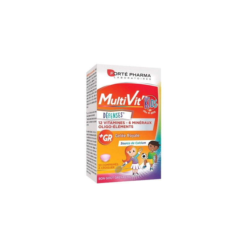 FORTE PHARMA MULTIVIT'KIDS 30 COMPRIMES