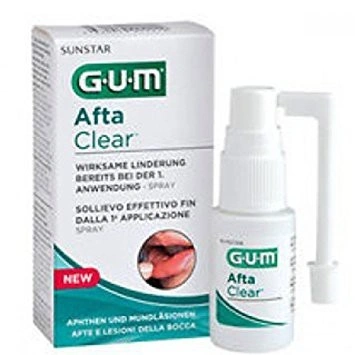 GUM AFTA CLEAR SPRAY BUCCAL 15ML