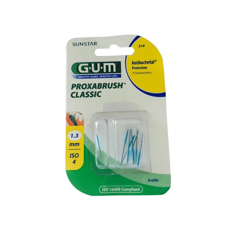 GUM BROSSETTES EXTRA FINE CONIQUE B/8 (514)