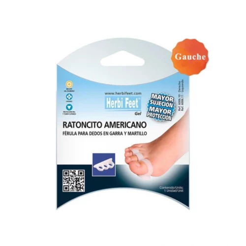 HERBI FEET PROTECTEUR D'HALLUX VALGUS EN SILICONE 6005.5
