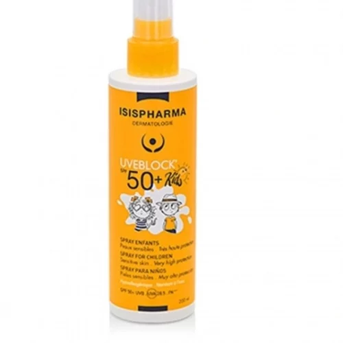 ISISPHARMA UVEBLOCK SPRAY SOLAIRE ENFANTS TRES HAUTE PROTECTION SPF50+ 200ML