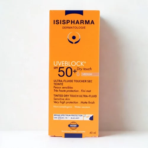 ISISPHARMA UVEBLOCK ULTRA FLUIDE TOUCHER SEC TEINTE SPF50+ 40ML