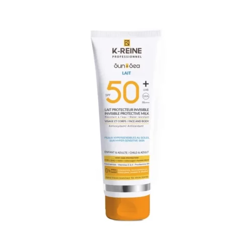 K-REINE LAIT PROTECTEUR INVISIBLE Enfants et Adultes VISAGE ET CORPS SPF50+ 250ML