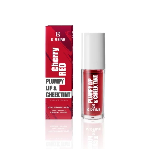 K-REINE PLUMPY LIP CHEEK TINT CHERRY RED 6ML