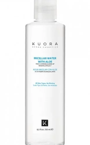 KUORA EAU MICELLAIRE NETTOYANTE À L'ALOE VERA 250ML