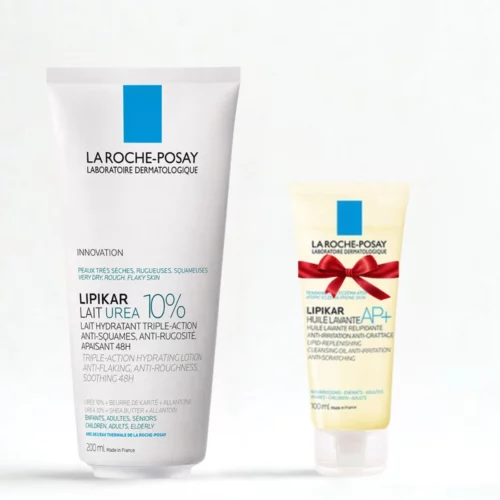 LA ROCHE POSAY LIPIKAR LAIT UREA 10% 200ML+LIPIKAR HUILE LAVANTE AP+ 100ML (OFFERT)