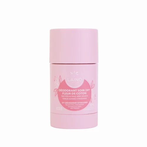 LAINO DEODORANT SOLIDE FLEUR DE COTON 60GR