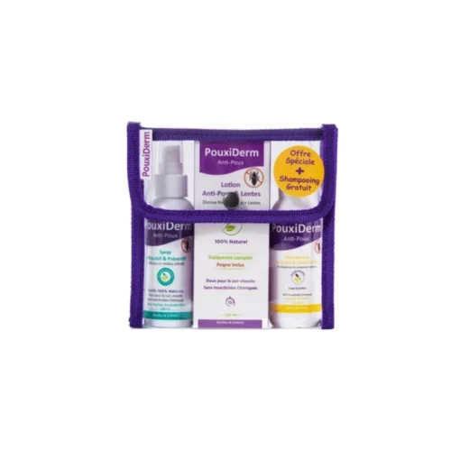 POUXIDERM PACK LOTION+REPULSIF+SHAMPOOING