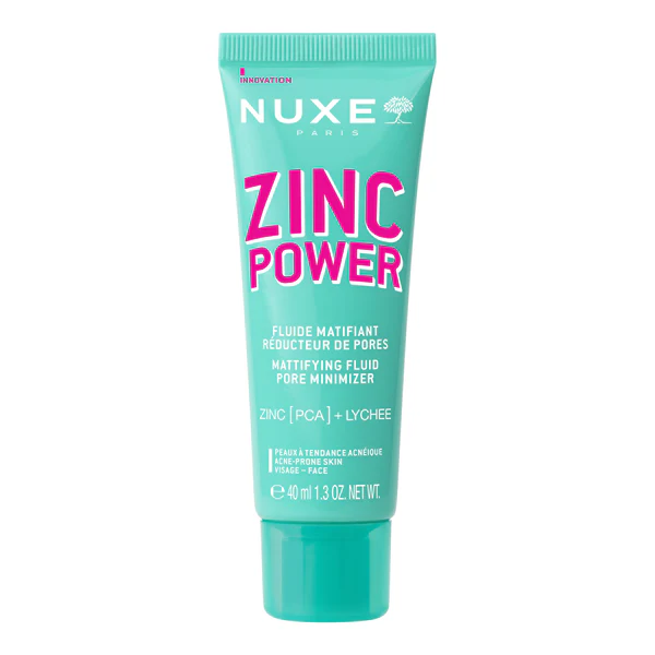 NUXE ZINC POWER FLUIDE MATIFIANT REDUCTEUR DE PORES 40ML