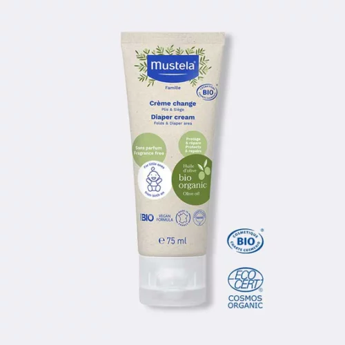 Mustela Crème change certifiée Bio 75 ml