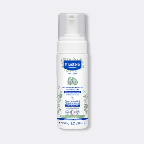 MUSTELA Shampoing mousse nourrisson, croûtes de lait 150ML