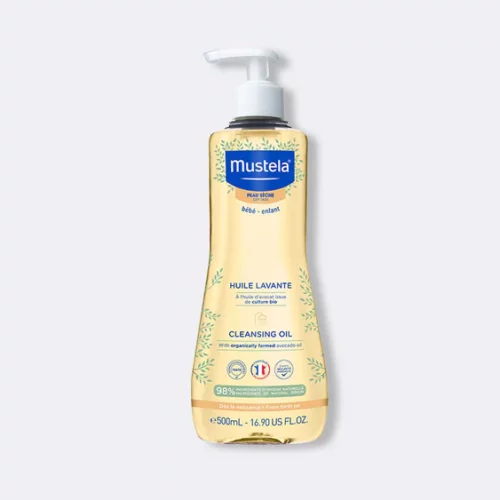 MUSTELA Huile lavante nourrissante a L'AVOCAT BIO PEAU SÈCHE 500ML