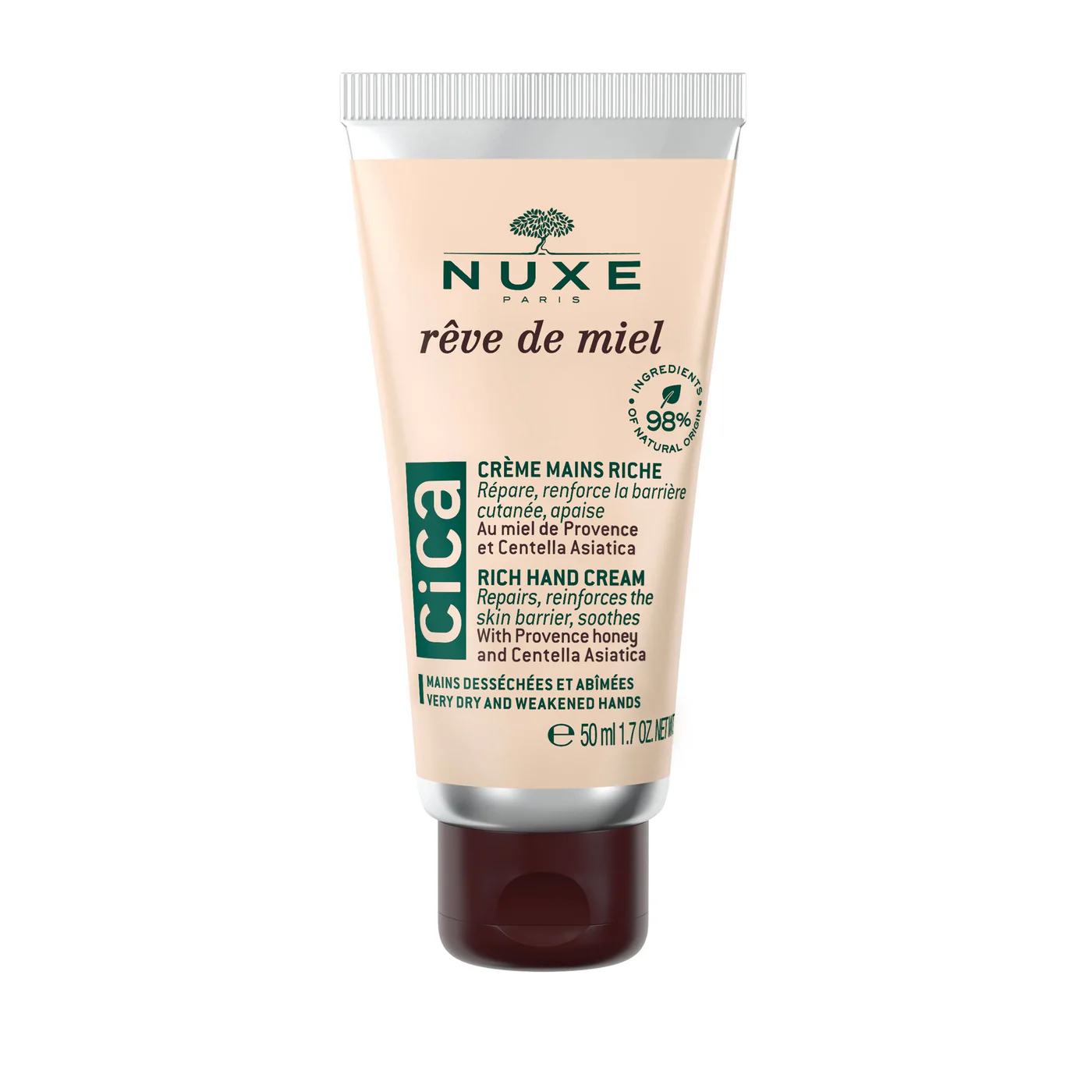 NUXE REVE DE MIEL CICA Crème Mains Riche 50ML