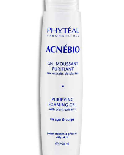 PHYTEAL ACNÉBIO gel moussant Purifiant  peau grasse 250ML