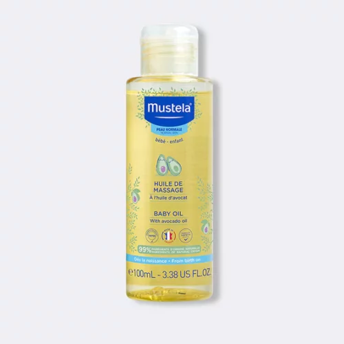 MUSTELA Huile de massage bébé à l'avocat PEAU NORMAL 100ML