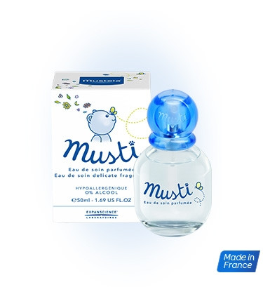 MUSTELA Eau de soin Musti, parfum pour bébé & enfant 50ML
