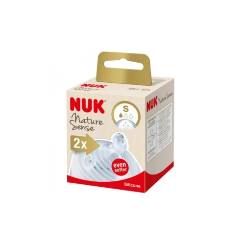 NUK 2 TETINES FOR NATURE 0-6M