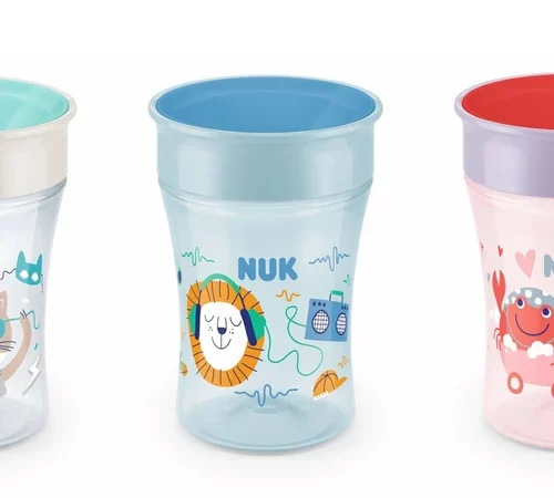 NUK MAGIC CUP SILICONE MIXTE 8 MOIS+ 230ML