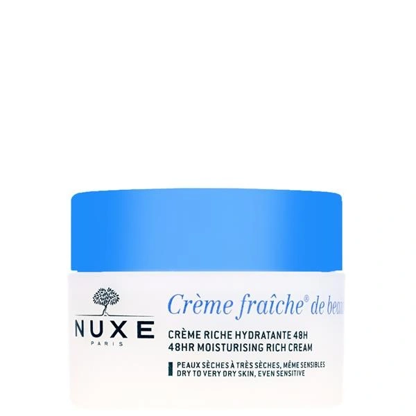 NUXE – Crème Fraîche de Beauté Crème Riche Hydratante 48 h – 50 ml