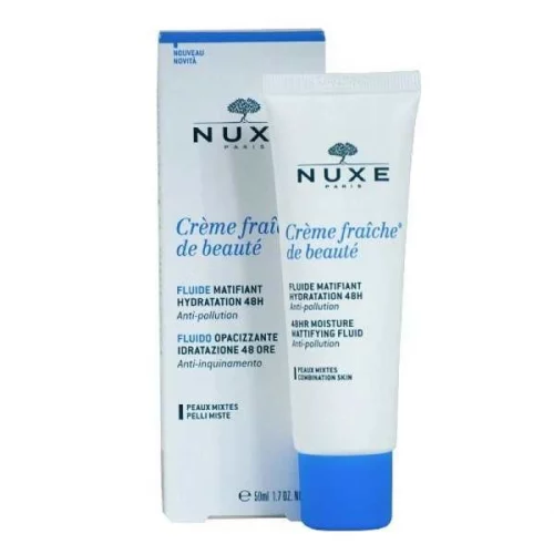 NUXE Fluide Matifiant Hydratant l 48h Crème fraîche de beauté 50ML