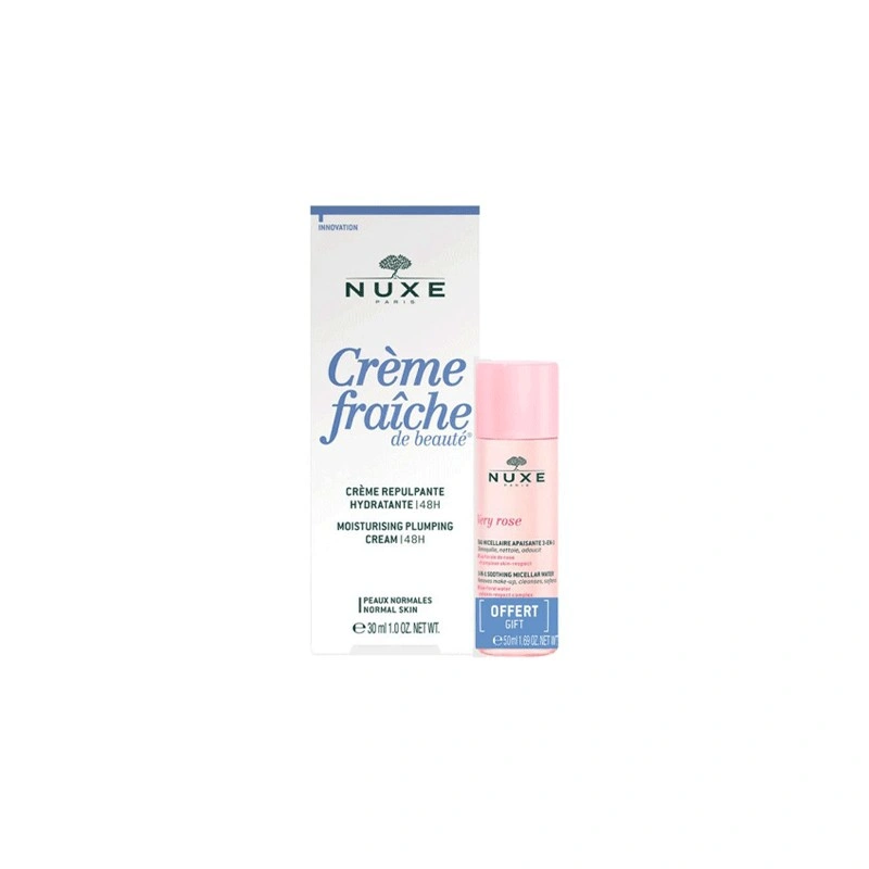 NUXE CREME REPULPANTE HYDRATANTE 30ML+EAU MICELLAIRE 50ML (Offert)