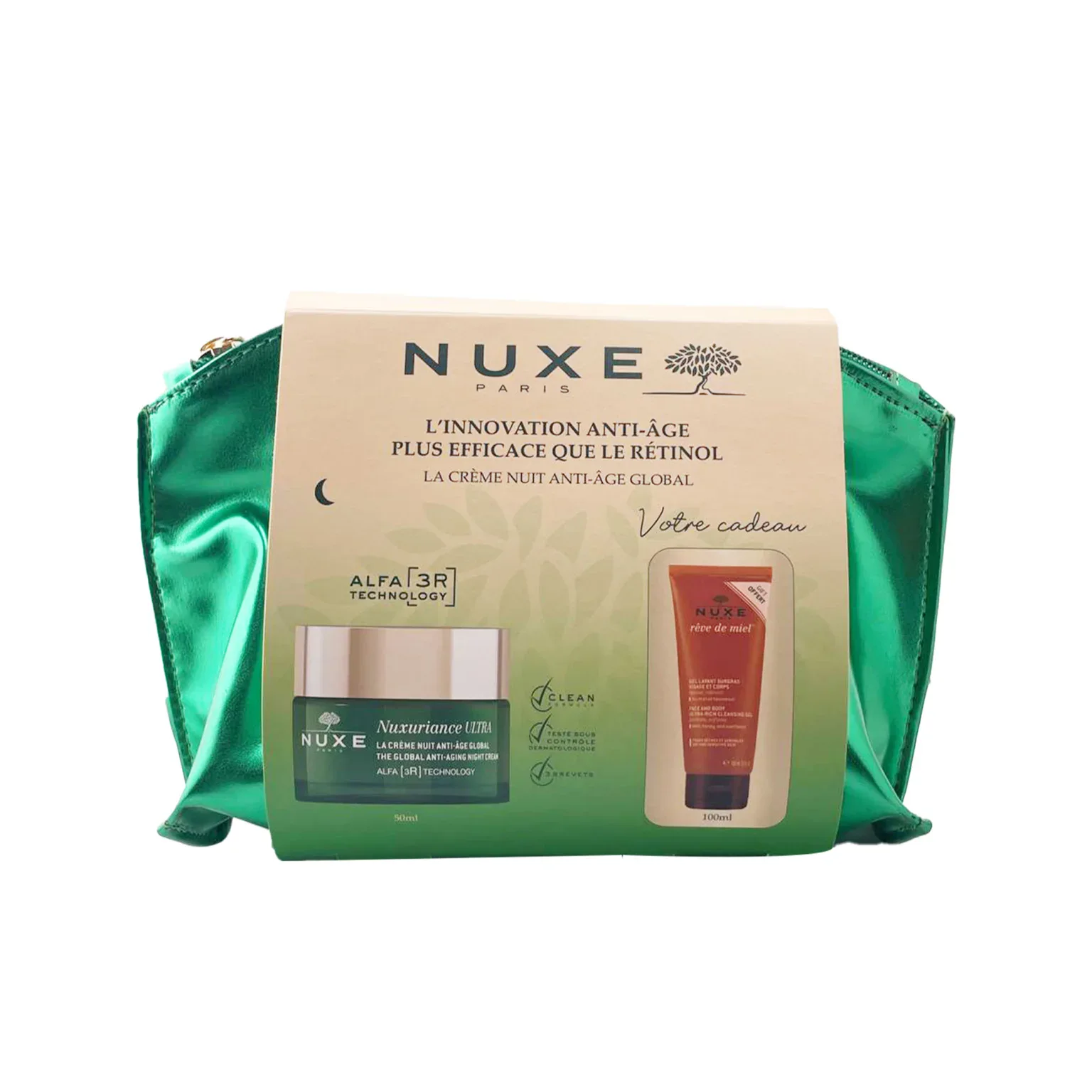 NUXE NUXURIANCE TROUSSE INNOVATION ANTI-AGE LA CREME NUIT ANTI-AGE GLOBAL