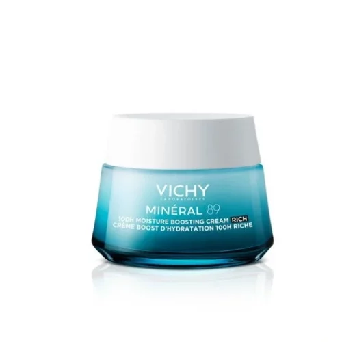 VICHY MINÉRAL 89 CRÈME BOOST D’HYDRATATION 100H - TEXTURE RICHE 50 ML