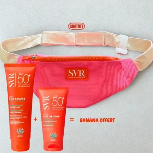SVR TROUSSE BANANA SUN SECURE BLUR + LAIT SPF50+ 250ML