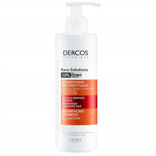 VICHY DERCOS KERA-SOLUTIONS SHAMPOOING RECONSTITUANT  - CHEVEUX ABÎMÉS 250ML