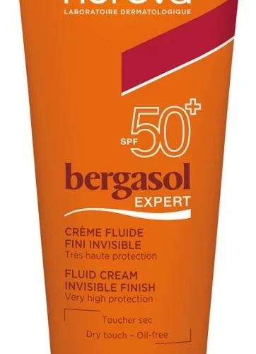 Noreva – Bergasol Expert Crème Fini Invisible SPF50 Haute Protection Visage - 50ML