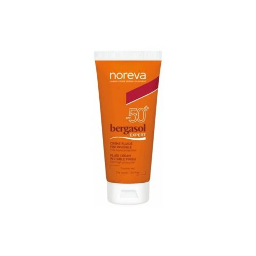 Noreva – Bergasol Expert Crème Fluide Fini Invisible SPF50 Haute Protection Visage - 50ML